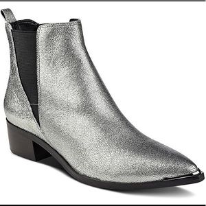 Marc Fisher Metallic Leather Boots